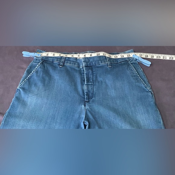 Frank & Eileen WICKLOW The Italian Chino DENIM 1977 Wash Size: 12 DENIM - Picture 12 of 15
